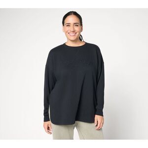 Peace Love World Women's Top Sz L Make Your Selection: Crewneck Black A711149